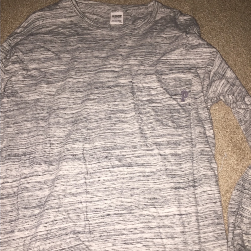 grey PINK shirt